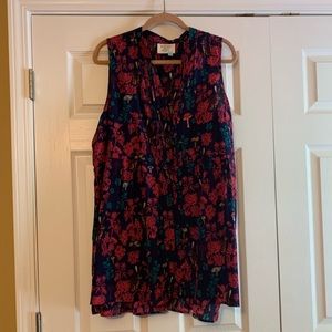 Anthropologie Enchanted Forest sleeveless top